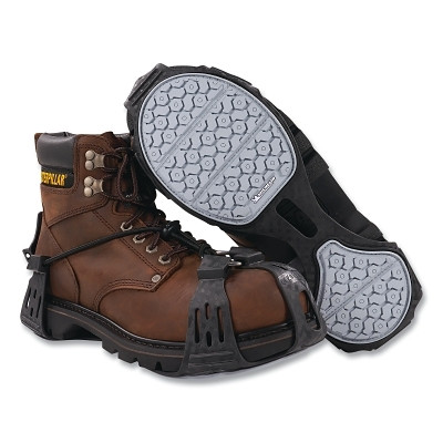 Ergodyne 16927 TREX Spikeless Traction Device, Michelin Technology Rubber Soles, Large, Black
