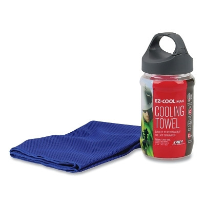 PIP 396-EZ900-NV EZ-Cool Max Evaporative Cooling Towel, One Size, Navy