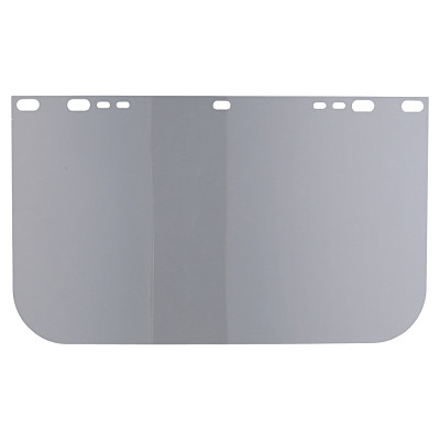 Anchor Brand 3440UCL Visor, Clear, Unbound, 15-1/2 in L x  9 in H, for Jackson Safety Head Gear/Cap Adaptors