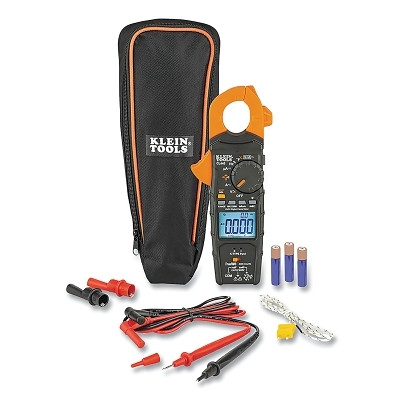 Klein Tools CL445 HVAC Clamp Meter, 600 A, 750V AC/ 600V DC, Digital