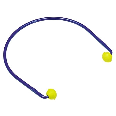 3M 7000052716 E-A-R Caps Model 2000 Semi-Insert Banded, Polyurethane, Yellow, Banded