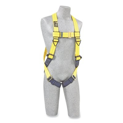 DBI-SALA 1103321 Delta Vest Style Harness with Back D-Rings, Pass Thru Buckle Legs, Universal