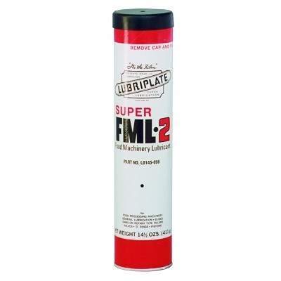 Lubriplate L0145098 FML Series Multi-Purpose Food Grade Grease, 14.5 oz, Cartridge