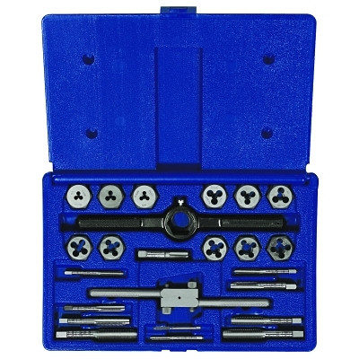 Irwin Hanson 26313 24-pc Metric Tap & Hex Die Set