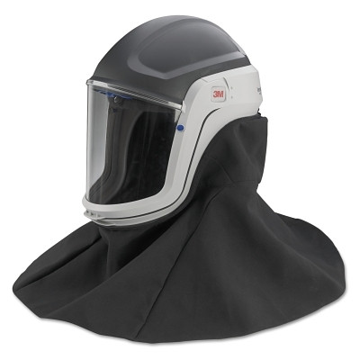 3M 7000002395 Versaflo M-407 Respiratory Helmet, with Faceshield and Flame-Resistant Shroud