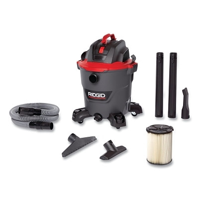 Ridgid 62703 NXT Wet/Dry Vacuum, 12 gal, 5.0 Peak HP, Large Drain