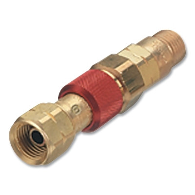 Western Enterprises QDB12 Quick Connect,Torch to Hose with Check Valve, Male Plug/Female Socket, Oxygen/Inert