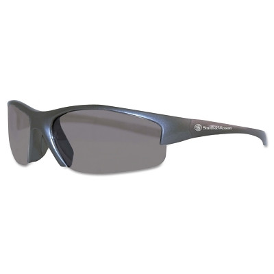 Smith & Wesson 21297 Equalizer Safety Glasses, Smoke Polycarbonate Lens, Anti-Fog, Gunmetal, Nylon