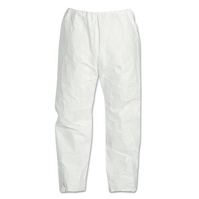 DuPont Tyvek TY350S-2X Tyvek Pants with Elastic Waist, Open Ankles, 2X-Large
