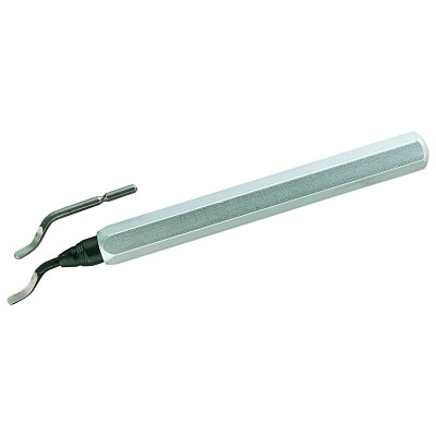 General Tools 482 Swivel Head Deburring Tool, Metal Handle, 5-1/8 in L