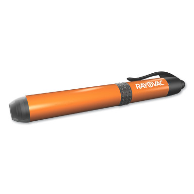 RAYOVAC BEPN1AAABTA Brite Essentials Pocket Flashlight, 1 AAA, 3 Lumens, Assorted Colors Available