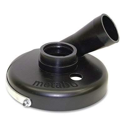 Metabo 655154000 Convertible Shroud for Angle Grinders, 7 in dia, Rubber, Black