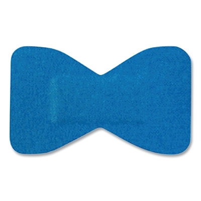 Medi-First Plus 67273 Blue Metal Detectable Bandage, XL, Fingertip, Adhesive with a Metal Strip