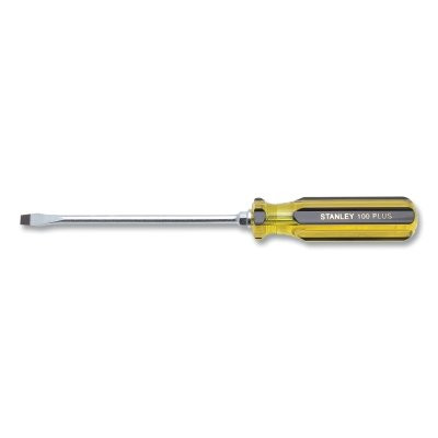 Stanley 66-011-A 100 Plus Pocket Screwdriver, 1/4 in tip, 10-1/4 in L