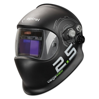 Optrel 1006600 The Automatic Welding Helmet with World Record 2.5 ADF, SH2.5, SH8 to SH12, Black, 1.97 in x 3.94 in