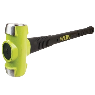 Wilton 20624 B.A.S.H Unbreakable Handle Sledge Hammer, 6 lb Head, 24 in Ergonomic Handle