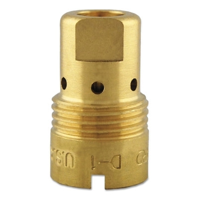 Bernard D1 Centerfire Gas Diffuser, Brass, for Centerfire Contact Tips/Small Nozzles