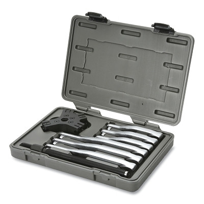 GEARWRENCH 3628D Ratcheting Leg Pullers, Short/Long Leg, 5 in - 7-1/2 in Spread, Steel