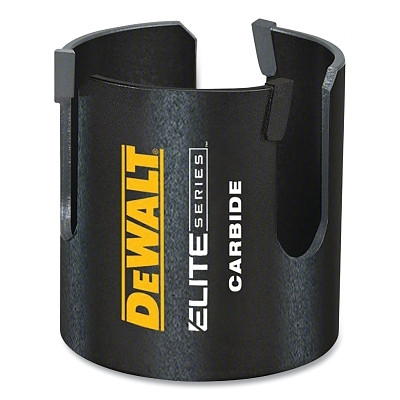 DeWalt DAH4234 ELITE SERIES Hole Saw, Carbide, Multi-Material Cutting, 2-3/4 in dia Cutting x 2-7/16 in D Cutting