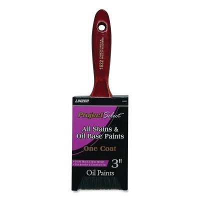 Linzer 16223 China Bristle Brush, 11/16 in Thick, 2-3/4 in Trim, Wood Handle
