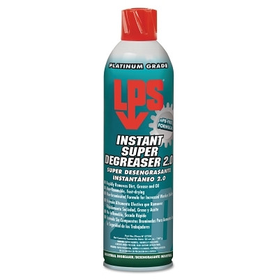 LPS 07220 Instant Super Degreaser 2.0, 20 oz, Aerosol Can, Mild Scent