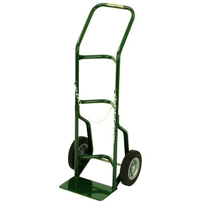 Harper Trucks 70186 Series 700 Truck, Holds 1 Cylinder, 9-1/4 in dia, 10 in Solid Rubber/B.B. Wheels