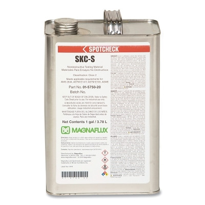 Magnaflux 01575035 Spotcheck SKC-S, Cleaner and Remover, 1 gal, Can