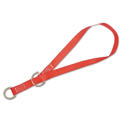 PROTECTA 5900577 Web Tie-Off Adapters, Pass-Through D-Ring, 5,000 lb