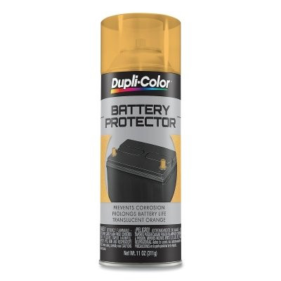 Dupli-Color EBP900000 Battery Protector, 11 oz, Aerosol Can, Translucent Orange