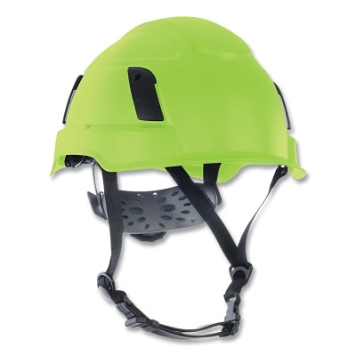 Jackson Safety 22106 XS2-500 Series Type 2+ Safety Helmet, 6-point Suspension, Non-Vented, Hi-Vis Green