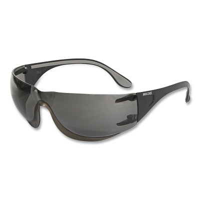 Moldex 5002S-1 Adapt Safety Glasses, Industrial, Two Sided MK-100 Anti-Fog, Smoke Lens, With Overmold
