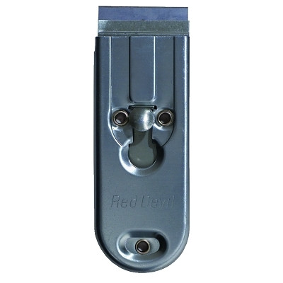 Red Devil 3222 Push/Pull Window Scraper, Retractable Blade, Single-Edge Razor Blade
