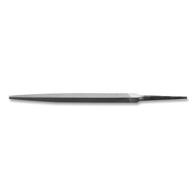 Crescent/Nicholson 15991NNN Three Square File, 6 in, Triangular, Smooth/Double Cut