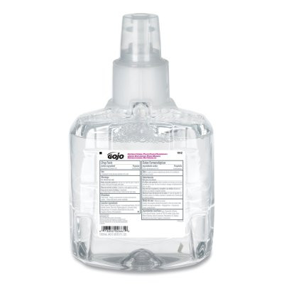 Gojo 191202 Antibacterial Plum Foam Handwash Refill, 1200 mL, Cartridge, for LTX-12 Dispenser