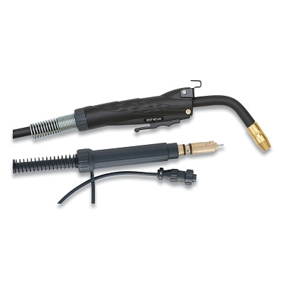 Best Welds 135M103035M Mig Gun For Miller Consumables, 135 A, 10 ft, Miller Connector, 0.030 in to 0.035 in Wire