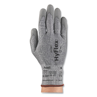 HyFlex 163840 11-727 Cut Resistant Glove, Size 10, Grey