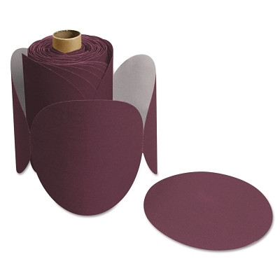 3M 7100053408 Stikit Disc Rolls 763U, Ceramic Aluminum Oxide, 5 in dia, PSA, 60 Grit