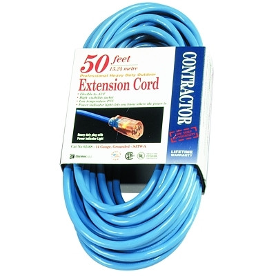 Southwire 024688806 Vinyl Extension Cord, 50 ft, 1 Outlet
