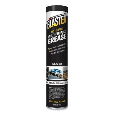 B'LASTER GR-14C-MP Pro-Grade Multi-Purpose Grease, 14 oz, NLGI Grade 2, Amber