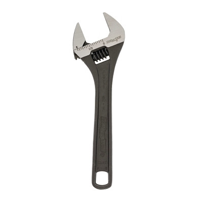 Channellock 806NWBULK Adjustable Wrench, 6.25 in L, 0.94 in Opening, Black Phosphate