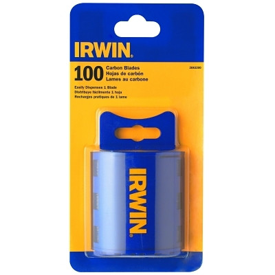 Irwin 2083200 Traditional Carbon Utility Blade, 2-3/8 in L, Carbon