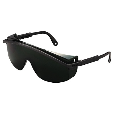 UVEX by PIP S1112 Astrospec 3000 Eyewear, IR 5.0 Lens, Polycarbonate, Ultra-dura, Black Frame