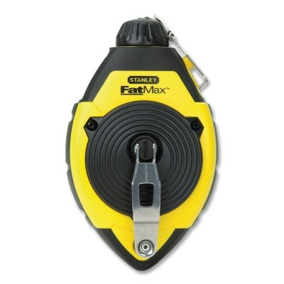 Stanley 47140L FATMAX Chalk Line Reel, 100 ft L, Blue