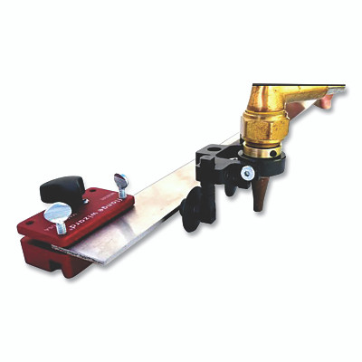 Flange Wizard 24219CBG Multi-Purpose Chariot Beveling Burning Guide, 41/64 in ID (0.640 mm) Universal Bushing
