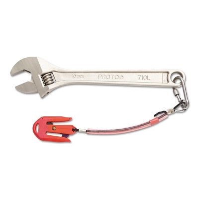 Proto 715LA Click-Stop Adjustable Wrenches, 15 in Long, 1-11/16 in Opening, Chrome