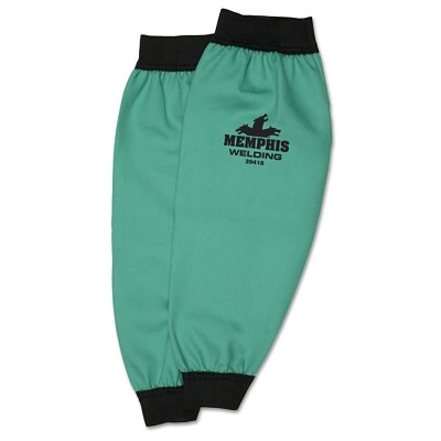 MCR Safety 39418 Welding Sleeves, 18 in Long, Elastic Closure, Universal, Green