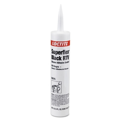 Loctite 193997 Superflex RTV, Silicone Adhesive Sealant, 300 mL Cartridge, Black