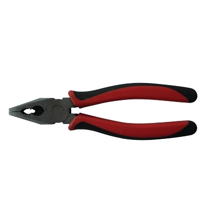 Anchor Brand 10307 Solid Joint Lineman's Pliers, 7 in OAL, Matte Finish Cushion Grips Handles