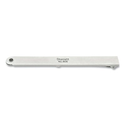 L.S. Starrett 53039 Gage Holder, 6 in L, Nickel