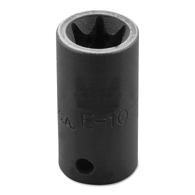 Proto J6910TX Torx Impact Sockets, 1/4 in Drive, E10 Tip